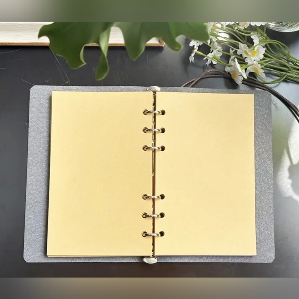 Gothic Blue Bat Skeleton Journal - Picture 2 of 4